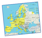Map of Europe